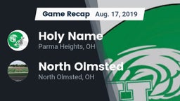 Recap: Holy Name  vs. North Olmsted  2019