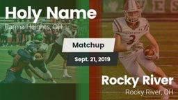 Matchup: Holy Name High vs. Rocky River   2019