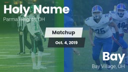 Matchup: Holy Name High vs. Bay  2019