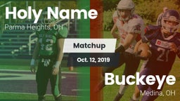 Matchup: Holy Name High vs. Buckeye  2019