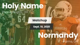 Matchup: Holy Name High vs. Normandy  2020