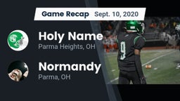 Recap: Holy Name  vs. Normandy  2020