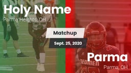 Matchup: Holy Name High vs. Parma  2020