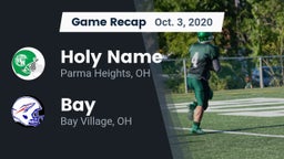 Recap: Holy Name  vs. Bay  2020