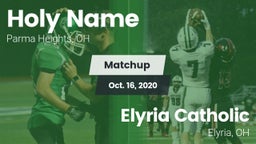 Matchup: Holy Name High vs. Elyria Catholic  2020