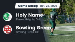 Recap: Holy Name  vs. Bowling Green  2020