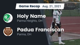Recap: Holy Name  vs. Padua Franciscan  2021