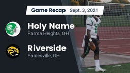 Recap: Holy Name  vs. Riverside  2021