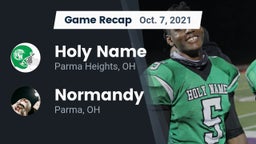 Recap: Holy Name  vs. Normandy  2021