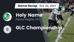 Recap: Holy Name  vs. GLC Championship 2021