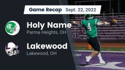 Recap: Holy Name  vs. Lakewood  2022