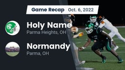 Recap: Holy Name  vs. Normandy  2022