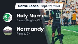Recap: Holy Name  vs. Normandy  2023