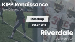 Matchup: KIPP Renaissance vs. Riverdale  2018