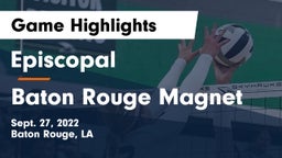 Episcopal  vs Baton Rouge Magnet  Game Highlights - Sept. 27, 2022