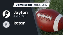 Recap: Jayton  vs. Rotan 2017