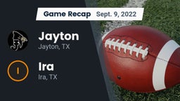 Recap: Jayton  vs. Ira  2022