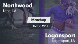 Matchup: Northwood High Schoo vs. Logansport  2016