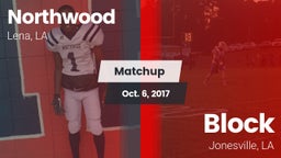 Matchup: Northwood High vs. Block  2017