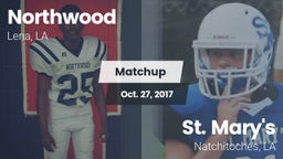 Matchup: Northwood High vs. St. Mary's  2017
