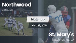 Matchup: Northwood High vs. St. Mary's  2018