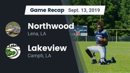 Recap: Northwood   vs. Lakeview  2019