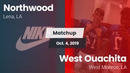Matchup: Northwood High vs. West Ouachita  2019