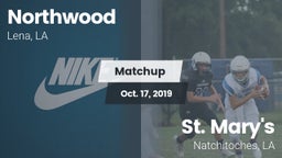 Matchup: Northwood High vs. St. Mary's  2019