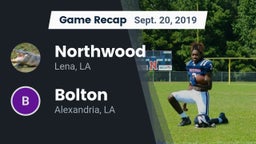 Recap: Northwood   vs. Bolton  2019