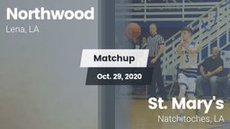 Matchup: Northwood High vs. St. Mary's  2020