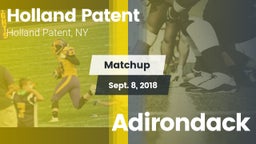 Matchup: Holland Patent High vs. Adirondack 2018