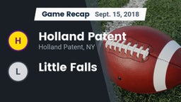 Recap: Holland Patent  vs. Little Falls 2018