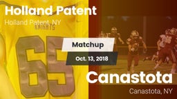 Matchup: Holland Patent High vs. Canastota  2018