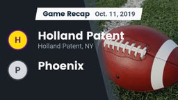 Recap: Holland Patent  vs. Phoenix 2019