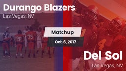 Matchup: Durango  vs. Del Sol  2017