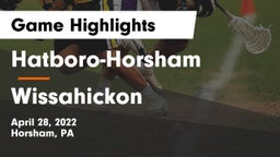 Hatboro-Horsham  vs Wissahickon  Game Highlights - April 28, 2022