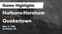 Hatboro-Horsham  vs Quakertown  Game Highlights - May 6, 2022
