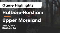 Hatboro-Horsham  vs Upper Moreland  Game Highlights - April 9, 2024