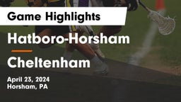 Hatboro-Horsham  vs Cheltenham  Game Highlights - April 23, 2024
