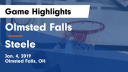 Olmsted Falls  vs Steele  Game Highlights - Jan. 4, 2019