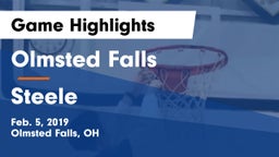 Olmsted Falls  vs Steele  Game Highlights - Feb. 5, 2019