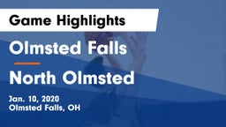 Olmsted Falls  vs North Olmsted  Game Highlights - Jan. 10, 2020