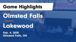 Olmsted Falls  vs Lakewood  Game Highlights - Feb. 4, 2020