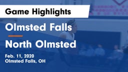 Olmsted Falls  vs North Olmsted  Game Highlights - Feb. 11, 2020