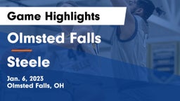 Olmsted Falls  vs Steele  Game Highlights - Jan. 6, 2023