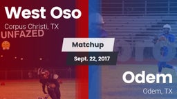 Matchup: West Oso vs. Odem  2017