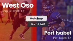 Matchup: West Oso vs. Port Isabel  2017