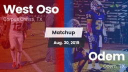 Matchup: West Oso vs. Odem  2019