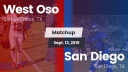 Matchup: West Oso vs. San Diego  2019
