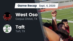 Recap: West Oso  vs. Taft  2020